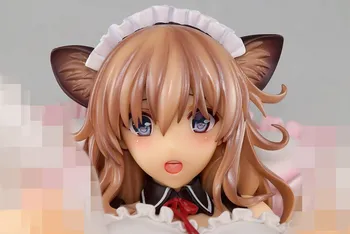  14CM Japonijos sexy anime pav kačių ausų ver seksuali mergina veiksmų skaičius, kolekcines, modelį, žaislai berniukams