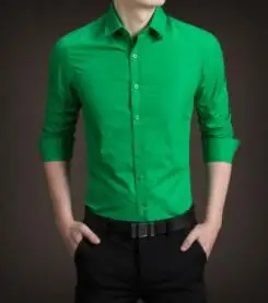 2023 KARŠTO Naujas 2018 ilgomis rankovėmis marškinėliai vyrams slim marškinėliai vyrams verslo spalvinga jaunimo DY-405