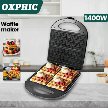  OXPHIC 1400W Pliurpalas Maker Mašina Krepo Mašina Greitai Pusryčiai Maker вафельница для трубочек Waflera Virtuvės